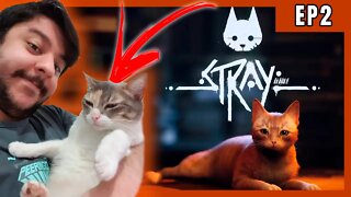 STRAY - E O GATO CAUSA CONFUSÃO NOS ROBÔS - #PC #PS4