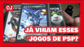 Já viram esses jogos de PSP?