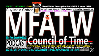 2024.03.26: LIVE CHAT, Mike, COT, A Heart To Obey, Q/A, Updates (2:04min)