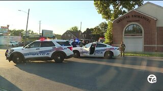 DPD: Gunman on the run shot at officer