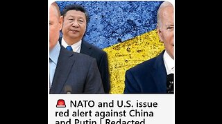 🚨 NATO and U.S. issue red alert against China and Putin | Redacted with Clayton Morris