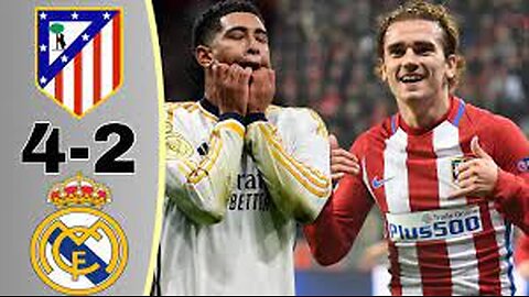 Highlights & All Goals - 2024|| Real Madrid vs Atletico Madrid 2-4 Highlights & All Goals - 2024
