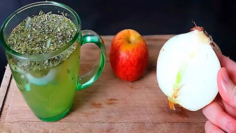 Apple, Onion and Oregano Tea: The Secret Recipe for a Healthy Living