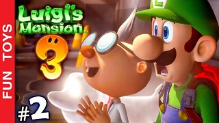 Luigi's Mansion 3 #2 - Ele não consegue acreditar no que está vendo BEM na sua frente! 😱😱😱