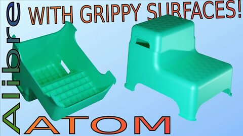 Alibre Atom - Make a Step Stool With Injection Molding in Mind! |JOKO ENGINEERING|