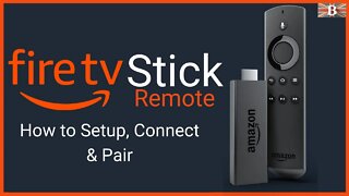 How to Pair Amazon Fire TV Stick Remote & Connect/Control TV Volume