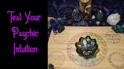 #psychic #intuition #crystals TEST YOUR PSYCHIC INTUITION - Test 3 - Build your skills