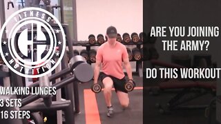 BRITISH ARMY | DO THIS WORKOUT | I'M BACK IN THE GYM