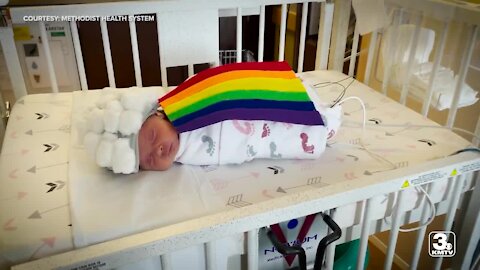 NICU babies at Methodist Women’s Hospital ready for Halloween