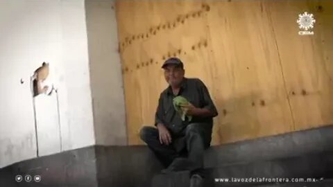 Migrant rejected by his brother from Colorado lives on the streets of Mexicali, Mexico
