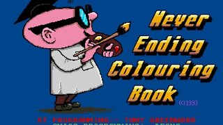 Amiga Games - Never Ending Colouring Book