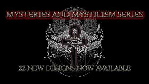 Mysteries and Mysticism - 22 new occult, esoteric, alchemy, Hermeticism designs now available