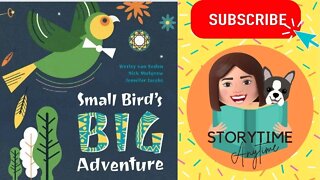 Australian Kids book read aloud- Small Bird's BIG Adventure by Nick Mulgrew
