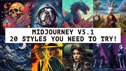 Midjourney 5.1: 20 Art Styles You've (Probably) Never Heard Of, But Need To Try (Prompts Included!)