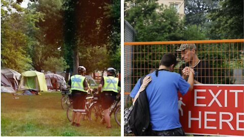 Toronto Is Clearing Out Another Park Encampment Today & TPS Have Already Arrested 9 People