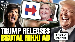 Trump Drops SAVAGE New Ad EXPOSING Nikki Haley as a DEMOCRAT PLANT | 'She Is A Threat From Within!'