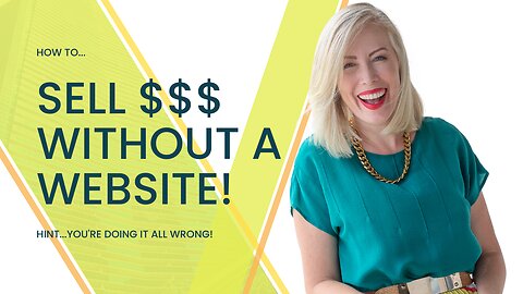 How To Sell Without A Website