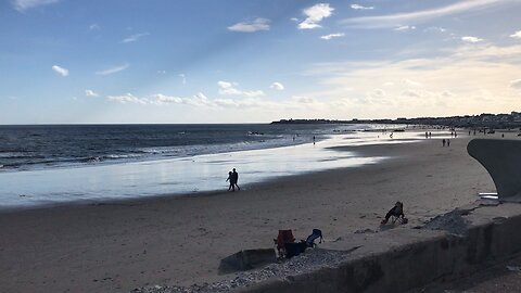 North Wall. Hampton Beach.