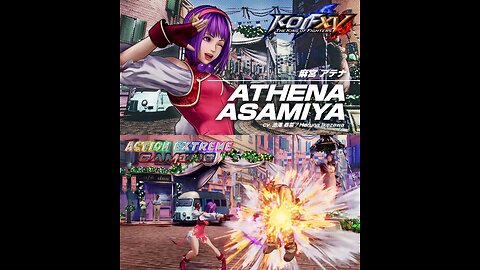 King of Fighters XV: Athena Asamiya Gameplay Trailer