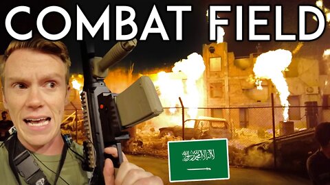 Saudi Arabia Built the CRAZIEST Amusement Park: COMBAT FIELD, Riyadh Season موسم الرياض