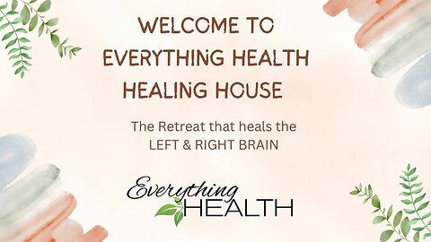 Healing House is Open! My first client!