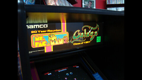 Repairing The Famous Namco 20th Anniversary Ms. Pac-Man Galaga Reunion Arcade Game Cabinet