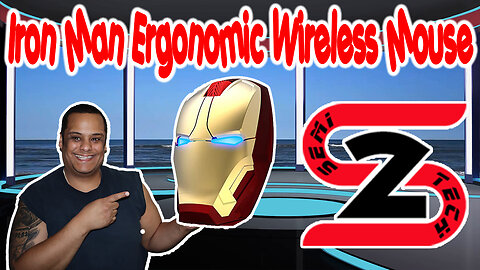 Unboxing & Reviewing The Iron Man Wireless Mouse - Cool Mouse