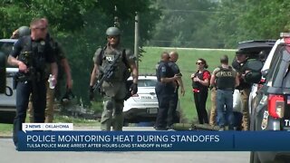 Police Monitoring Heat During Standoffs
