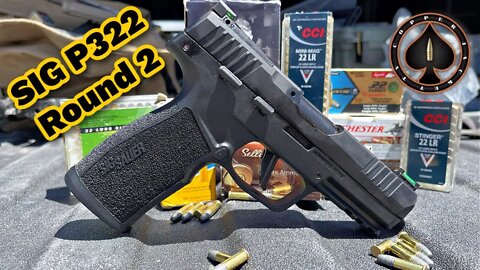 Sig P322 Round Two. Better This Time?