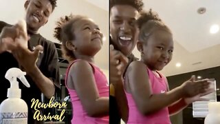 Nick Young Lays Down Daughter Navi Baby Hairs! 💁🏾‍♀️