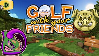 Aliens are amongus Learning Golf With Friends Lets Play Episode 1