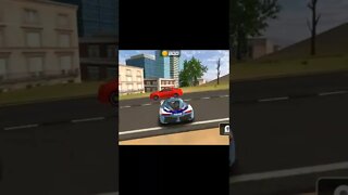 Police Car Chase Cop Simulator 2022 - police chase, randomly crash #03 #Shorts