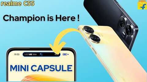 Realme C55 Quick Review -The Ultimate Budget Phone ⚡ 64MP AI Camera, Mini Capsule & more @ ₹10,999🔥