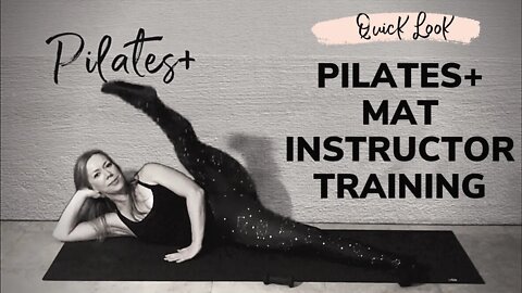 mat Pilates Teacher Training Online Online Pilates Mat Teacher Training Course Must See!