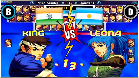 The King of Fighters 2000 ([*NS*]Aquiles Vs. capitan1) [Argentina Vs. Argentina]