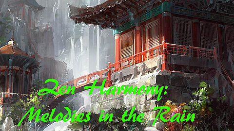 Zen Harmony: Japanese Flute Melodies in the Rain