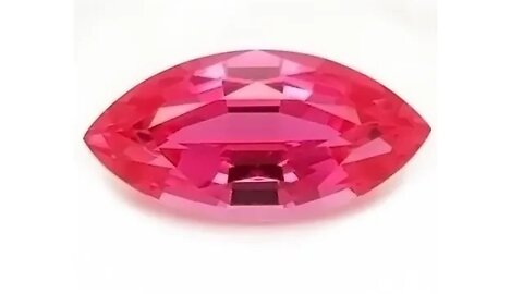 Chatham Created Marquise Padparadschas: Lab grown marquise cut padparadschas