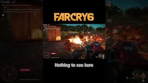 Far Cry 6 Flamethrower & Chaos