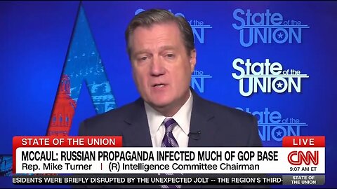 Rep Turner: It's True That GOP Is Pushing Russian Propaganda
