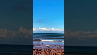 Beautiful clouds in the blue sky