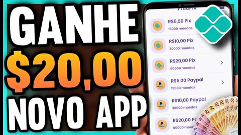 ✅[INCRÍVEL🔥] APLICATIVO PAGANDO $20,00 NO PIX | GANHE DINHEIRO HOJE SEM INDICAR✔️