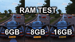 How much RAM do you need for gaming - Benchmark Test