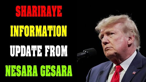 SHARIRAYE LATEST NEWS UPDATE INFORMATION FROM NESARA GESARA TODAY NOV 20.2022 !!! - TRUMP NEWS