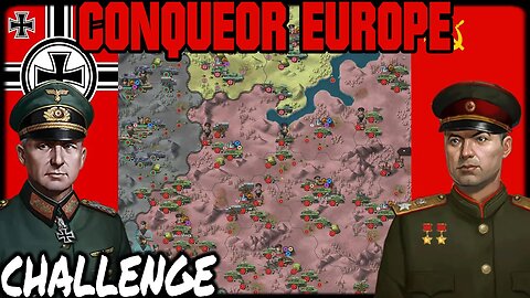 CHALLENGE MODE CONQUEROR EUROPE! Updated World Conqueror 4