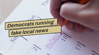 Democrats running fake local news sites in swing states ahead of midterms: report