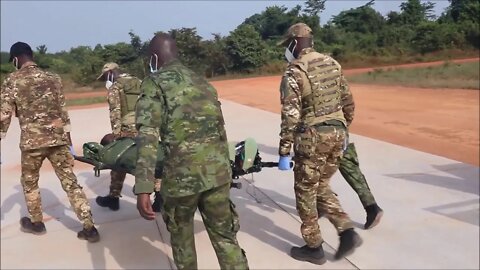 Côte d’Ivoire and U.S. Army Special Forces conduct CASEVAC