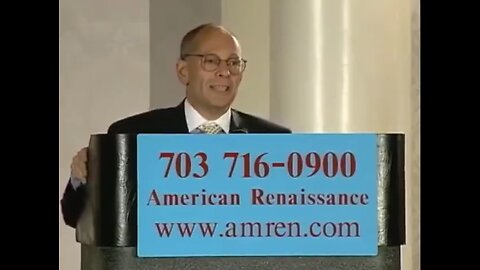 Is There a Superior Race? | Michael Levin Speech at 1998 American Renaissance (AmRen) Conference