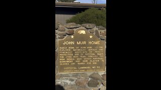 John Muir Home Plaque