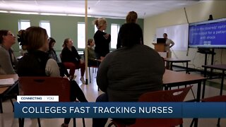 Fast-tracking education may help with nursing shortage