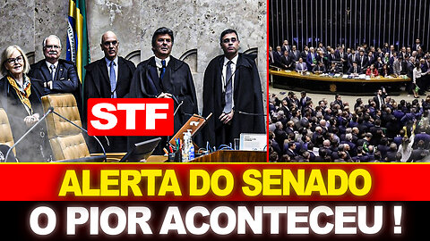 SENADO ACABA DE FAZER GRAVE ALERTA SOBRE O STF !! ASSISTA...